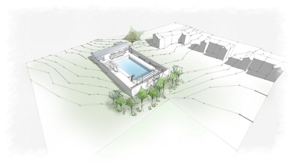Shap Swimming Pool by Ben Cunliffe Architects Community Project