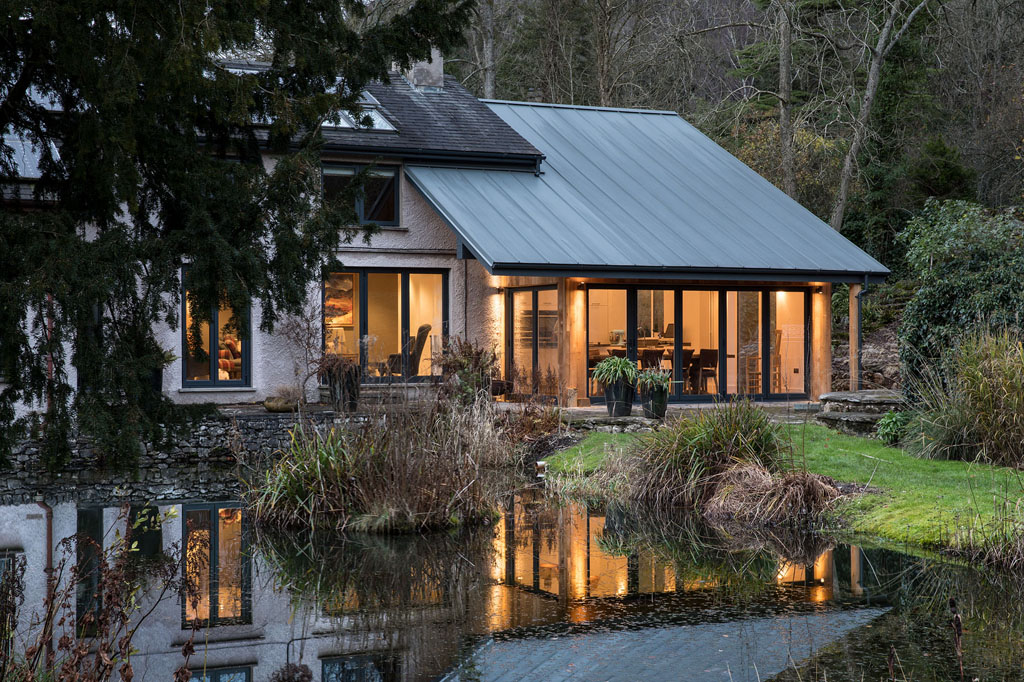 Contemporary Woodland Cottage Extension, Lake District, Ben Cunliffe Architects
